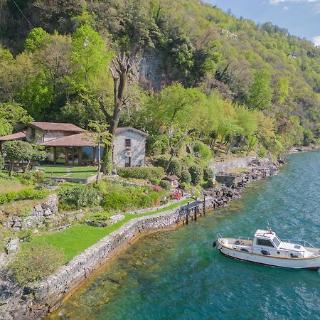 The Writer'S Nest Waterfront Villa By Rent All Como Faggeto Lario Bagian luar foto