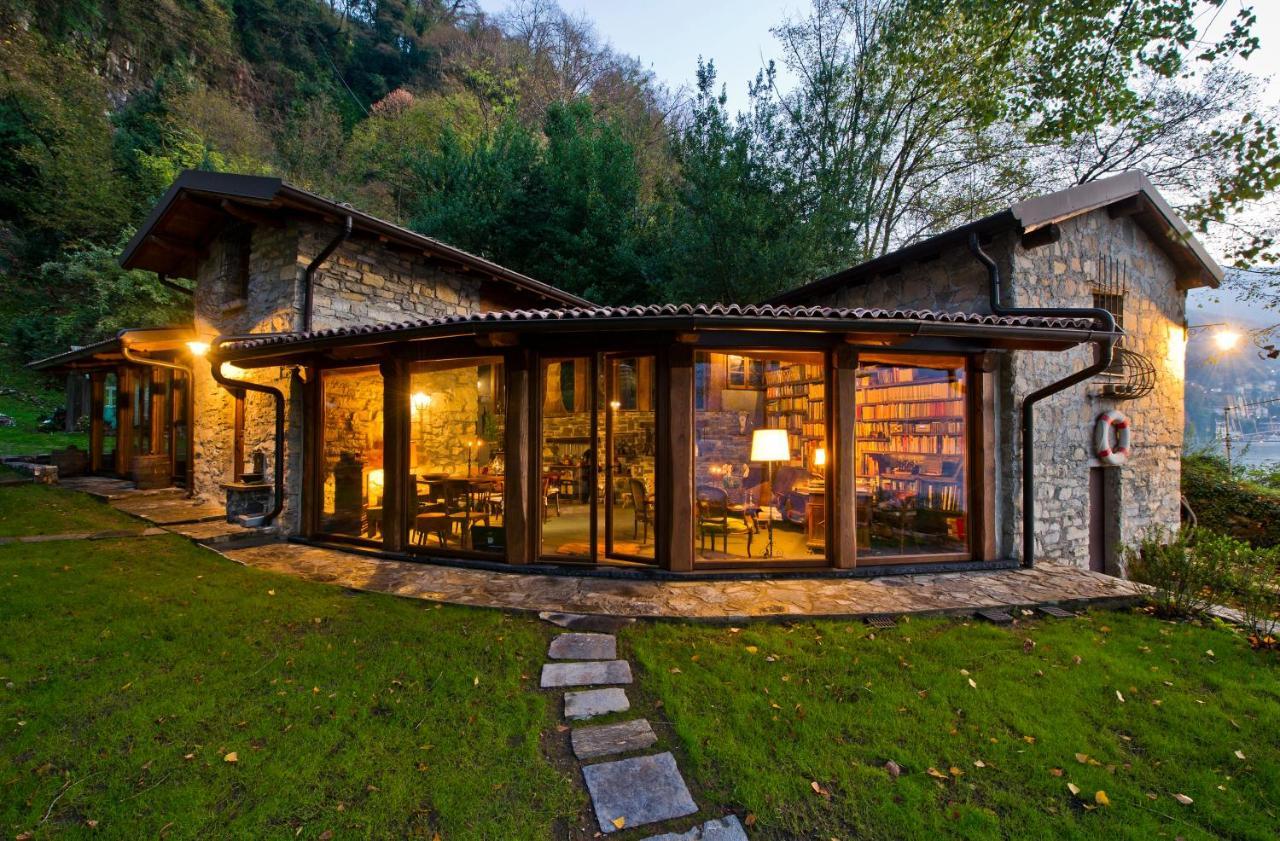 The Writer'S Nest Waterfront Villa By Rent All Como Faggeto Lario Bagian luar foto