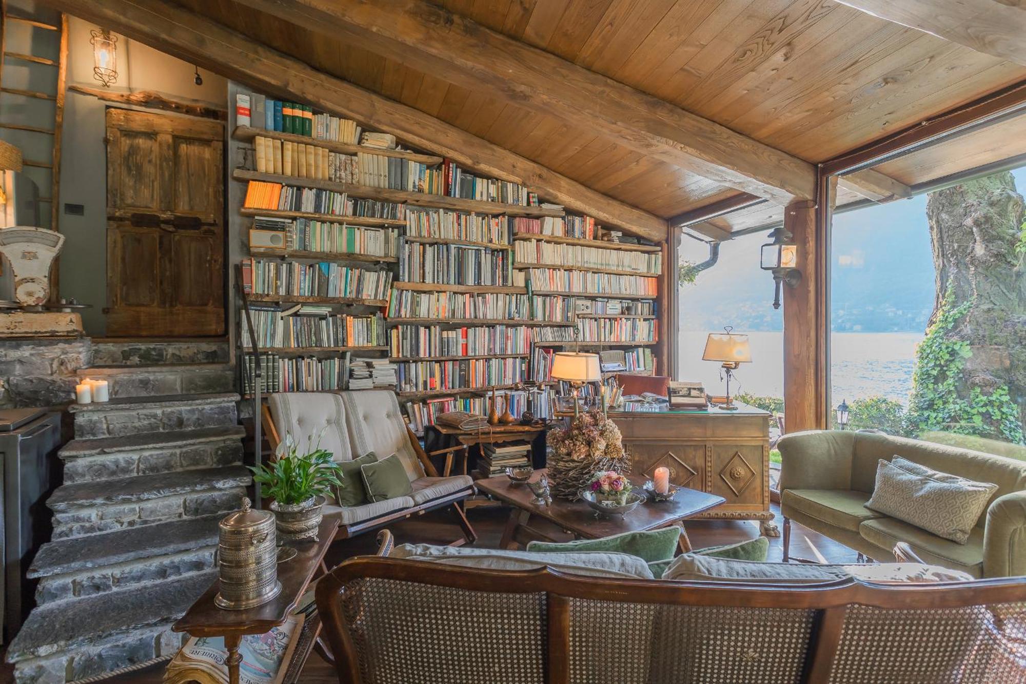 The Writer'S Nest Waterfront Villa By Rent All Como Faggeto Lario Bagian luar foto