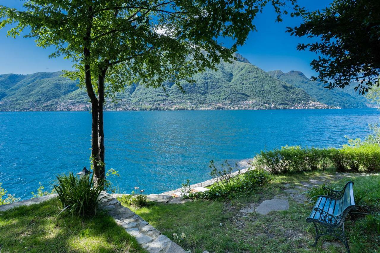 The Writer'S Nest Waterfront Villa By Rent All Como Faggeto Lario Bagian luar foto
