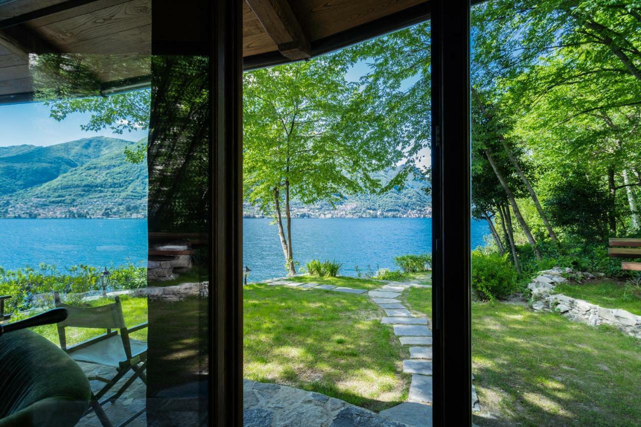 The Writer'S Nest Waterfront Villa By Rent All Como Faggeto Lario Bagian luar foto