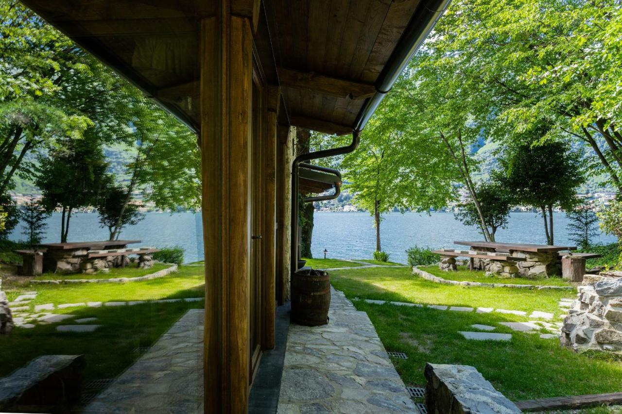 The Writer'S Nest Waterfront Villa By Rent All Como Faggeto Lario Bagian luar foto